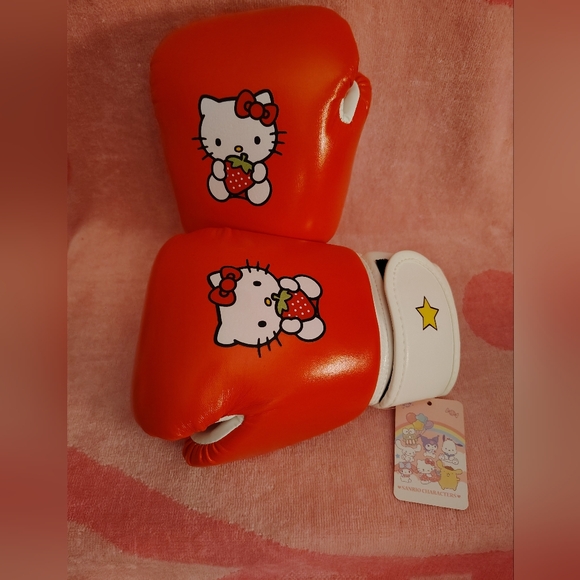 EXCLUSIVE - Hello Kitty x Wolon Boxing, Sparring, Training Gloves - Picture 3 of 5